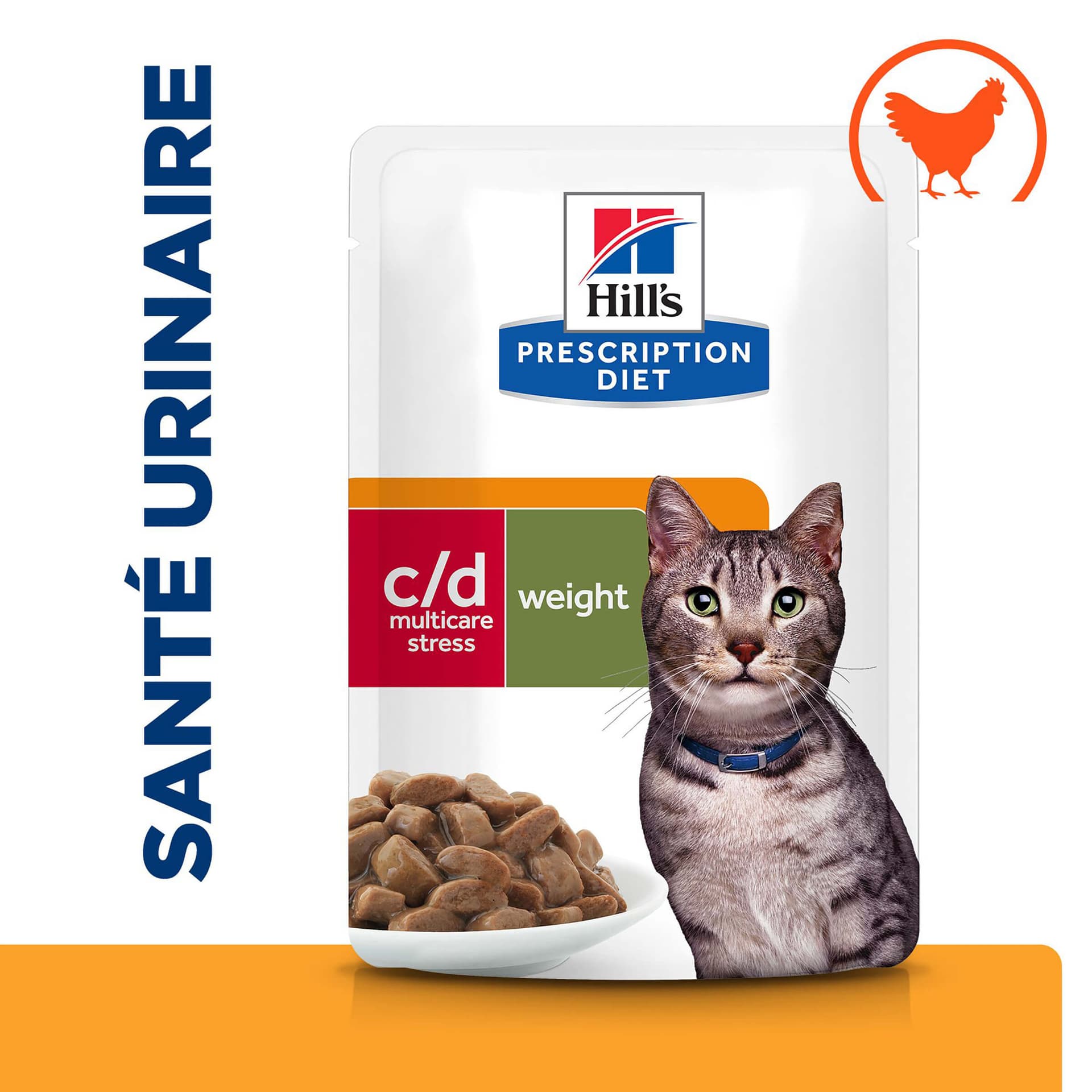 Katze Prescription Diet c/d Urinary & Metabolic Huhn