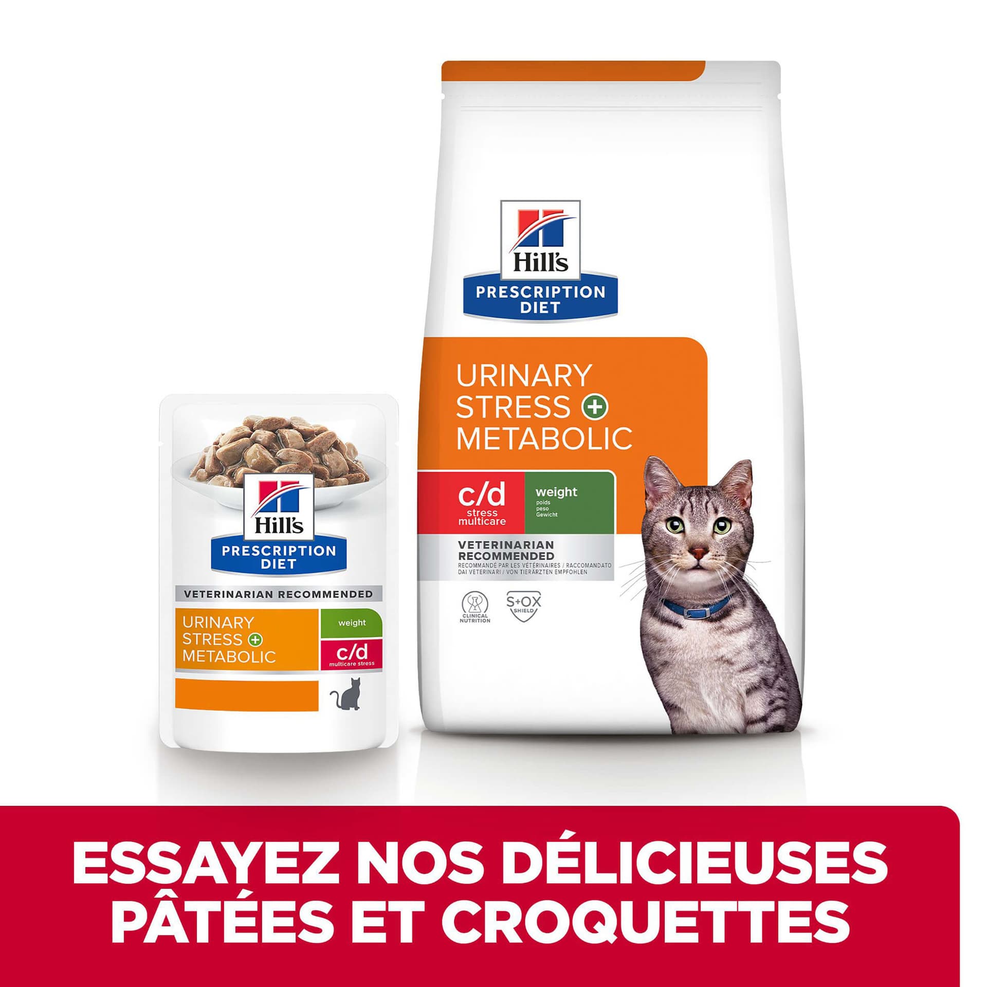 Katze Prescription Diet c/d Urinary & Metabolic Huhn