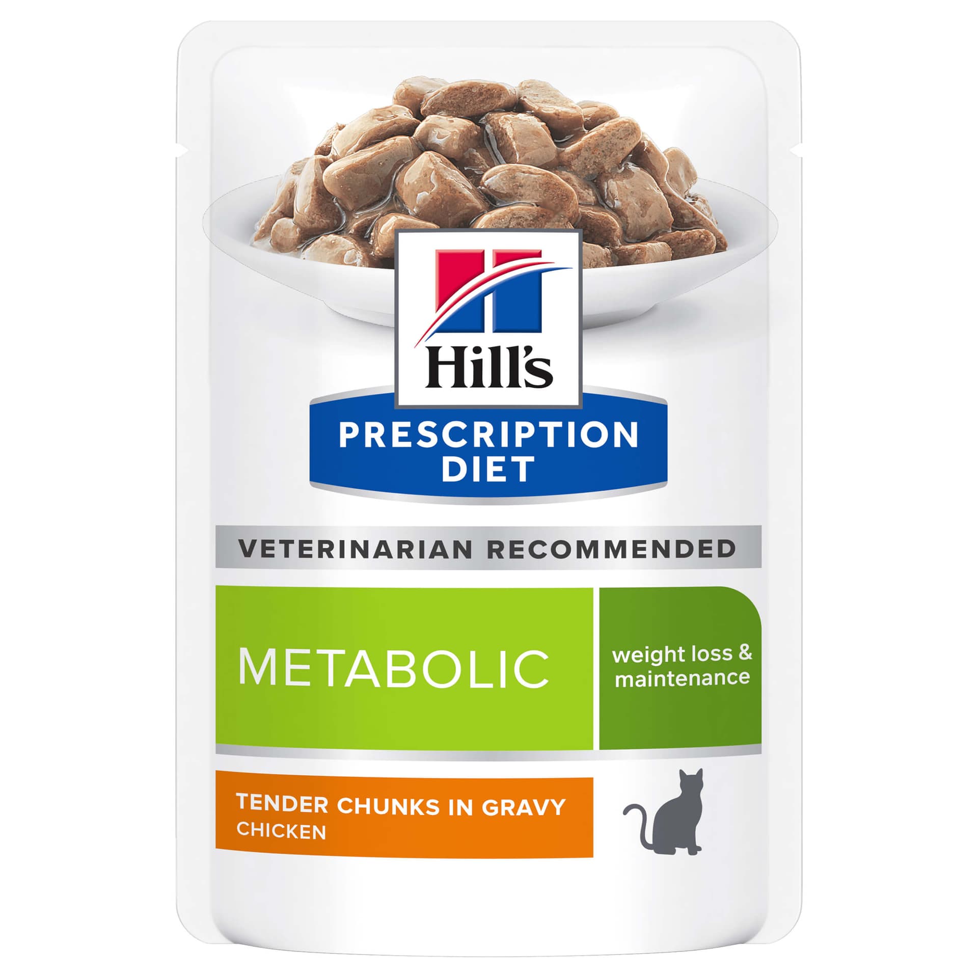 Katze Prescription Diet Metabolic Huhn im Beutel