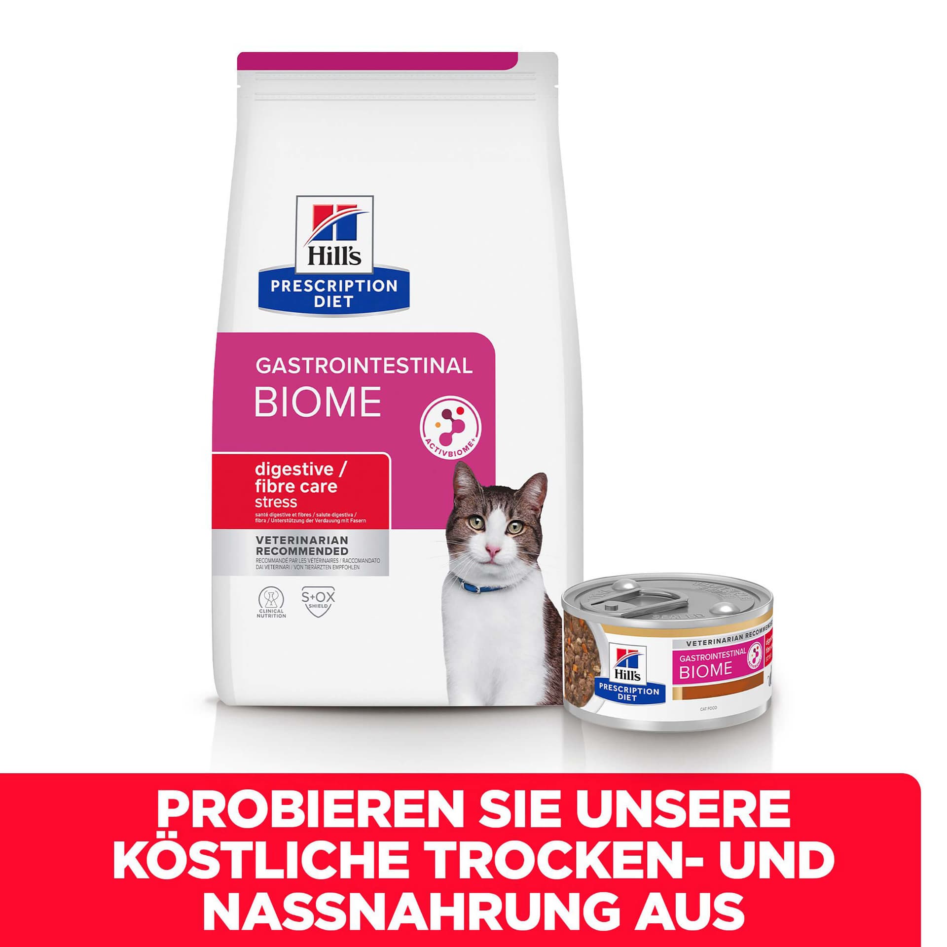 Katze Prescription Diet GB Stress
