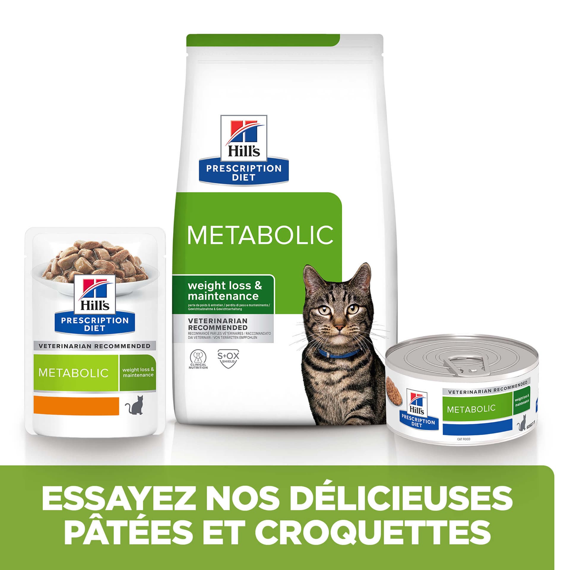 Katze Prescription Diet Metabolic Huhn im Beutel
