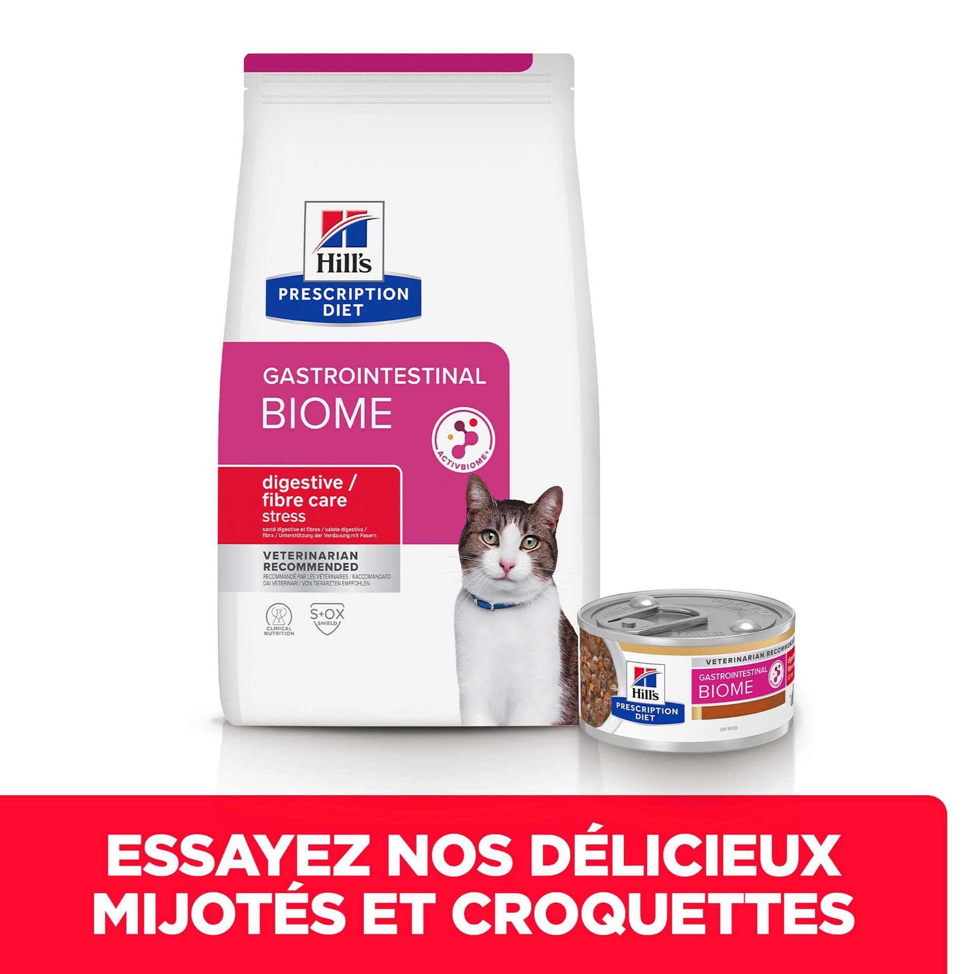 Katze Prescription Diet GB Stress