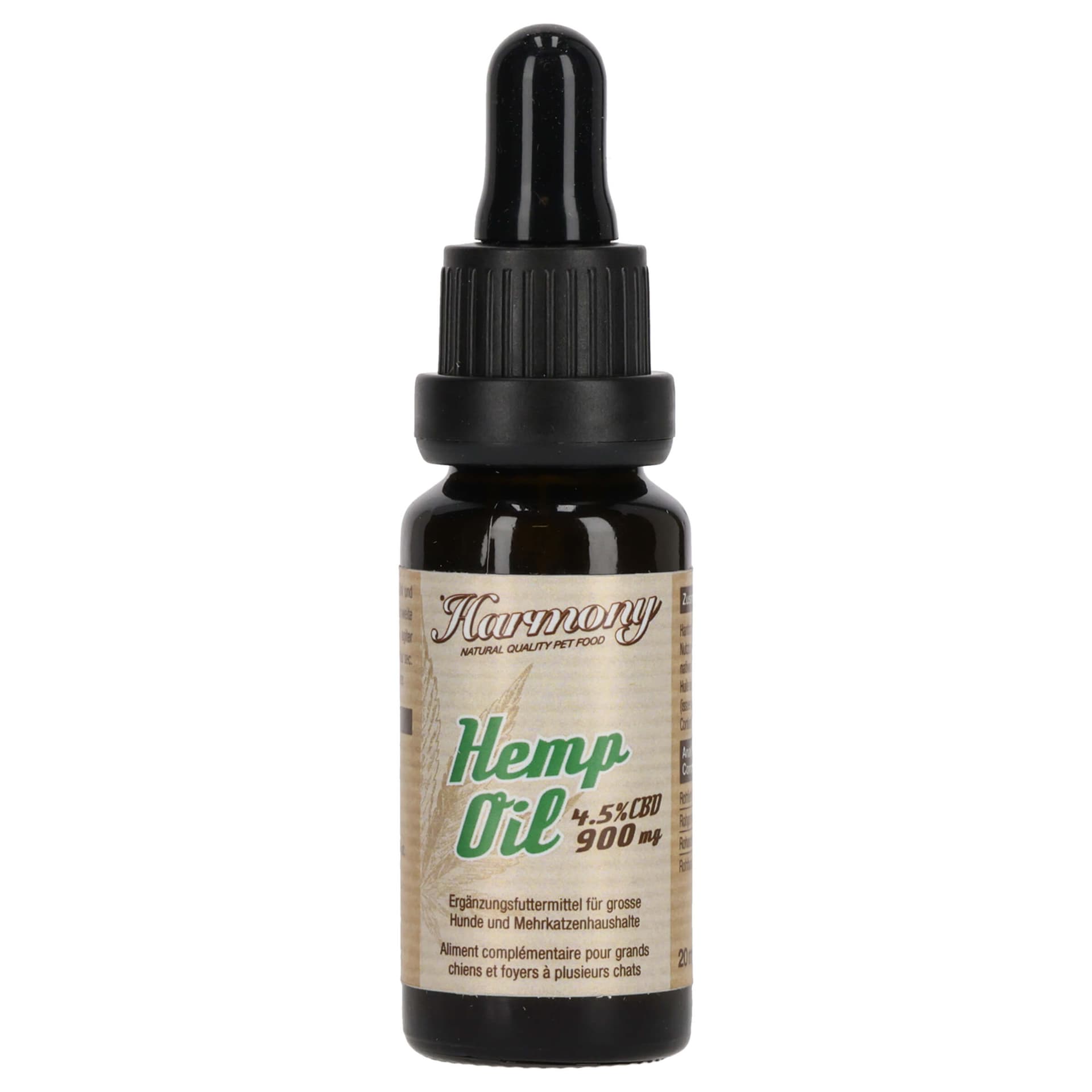 Pet Natural Hemp Oil 4.5% 20ml
