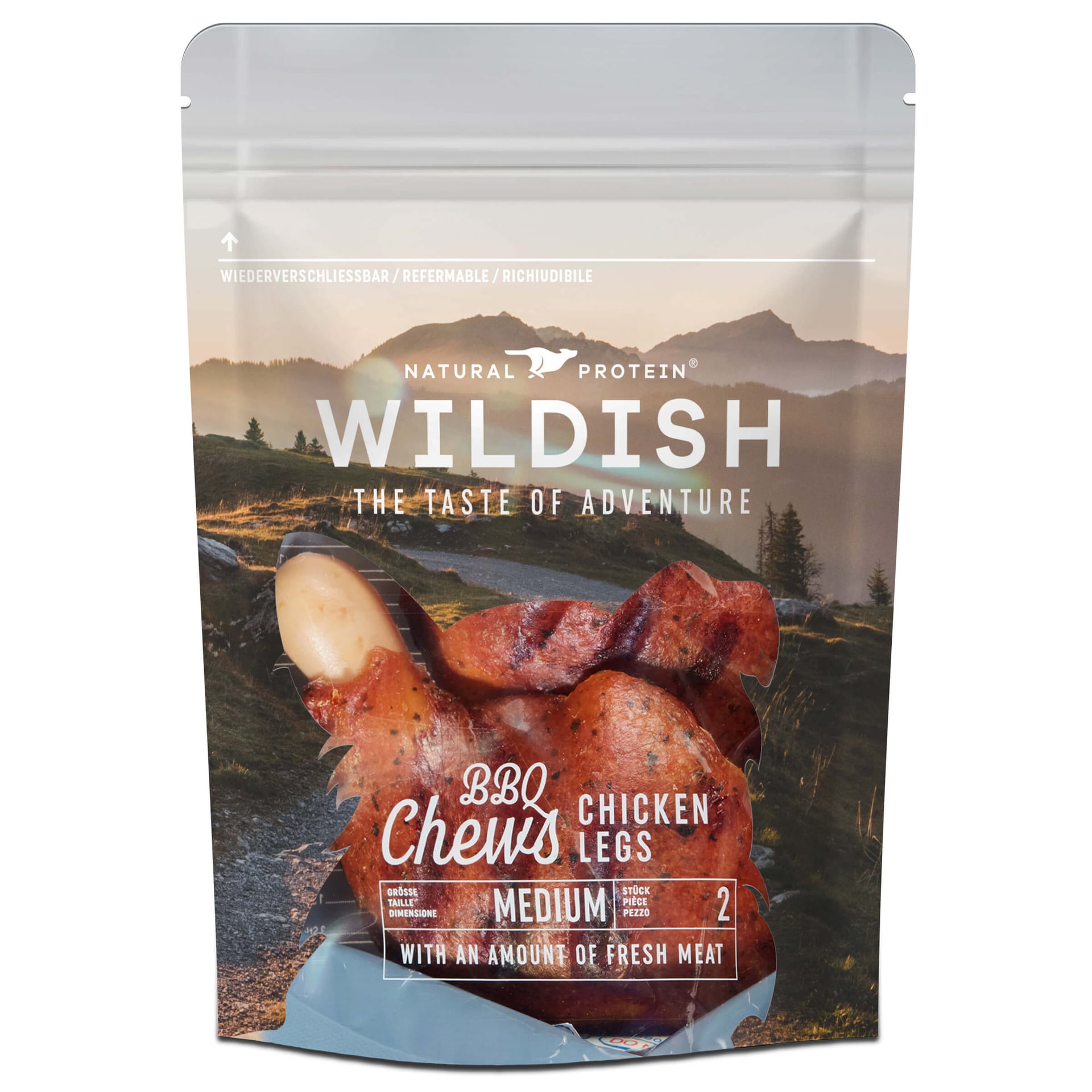 Dog BBQ Chews Chicken Legs