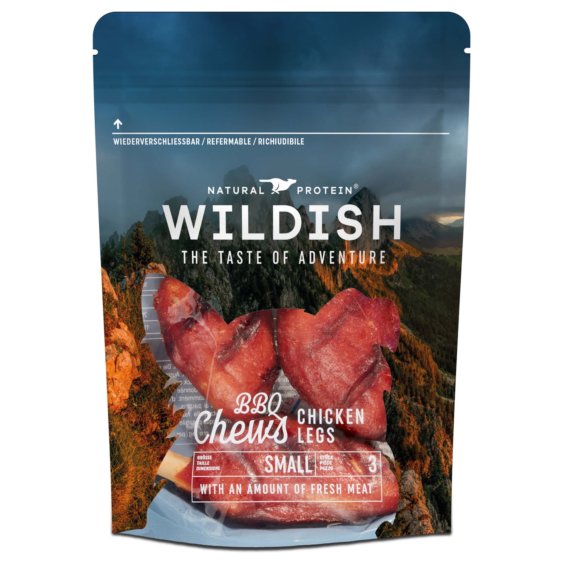 Dog BBQ Chews Chicken Legs