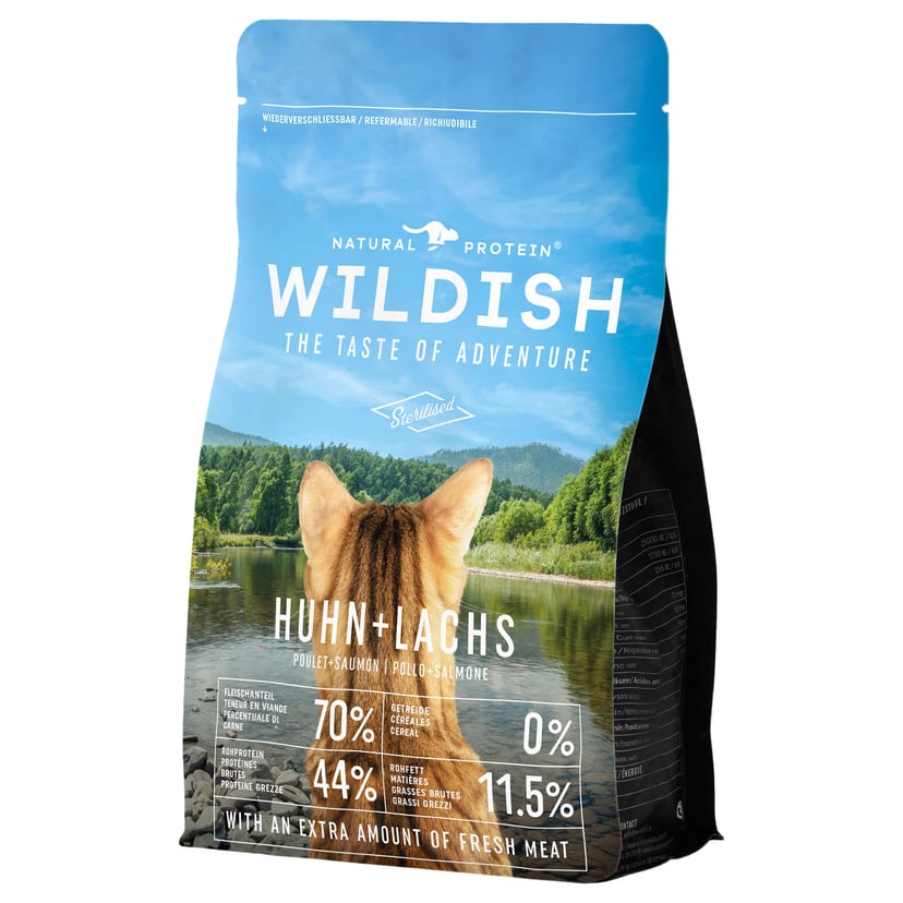 Cat Huhn + Lachs Adult Sterilised