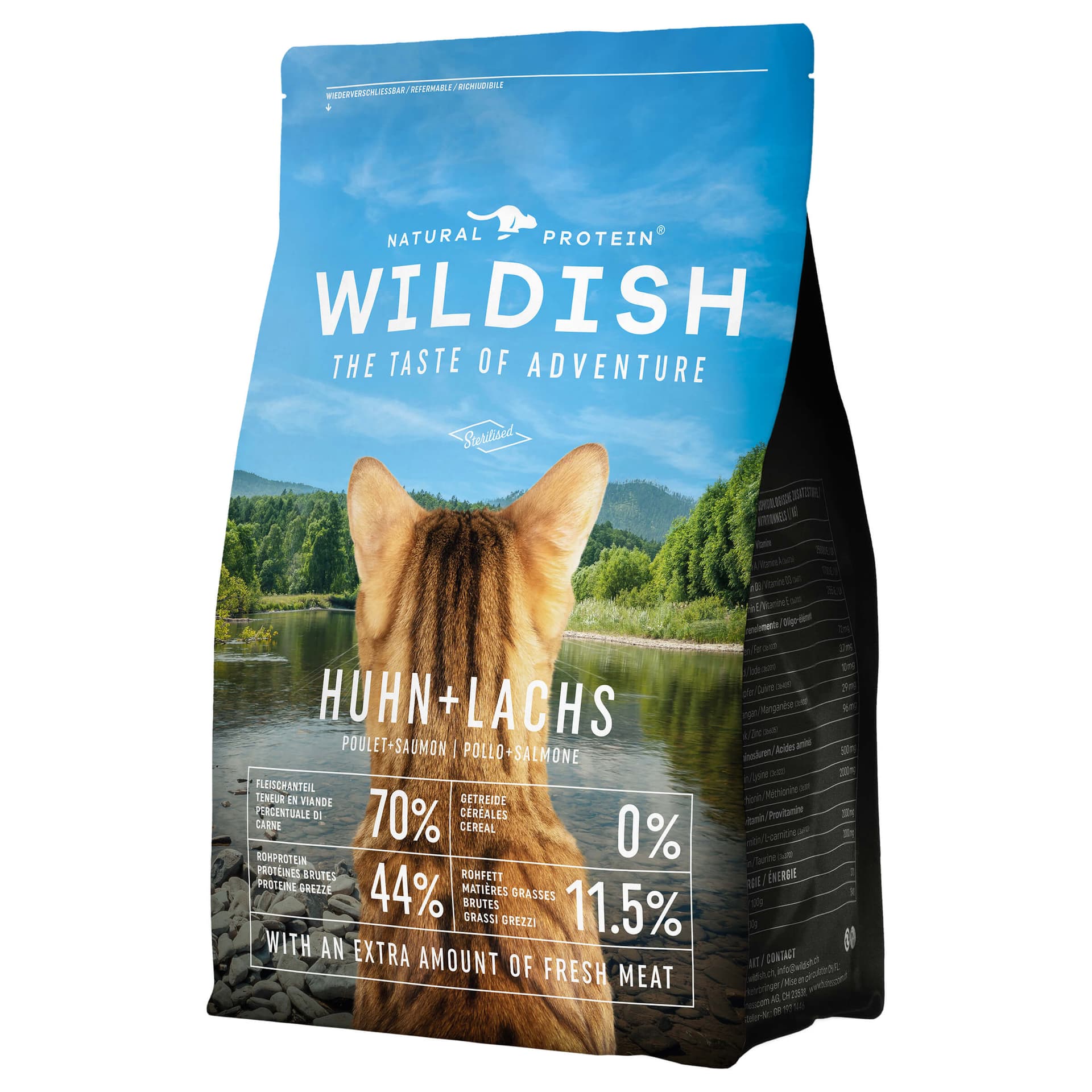 Cat Huhn + Lachs Adult Sterilised