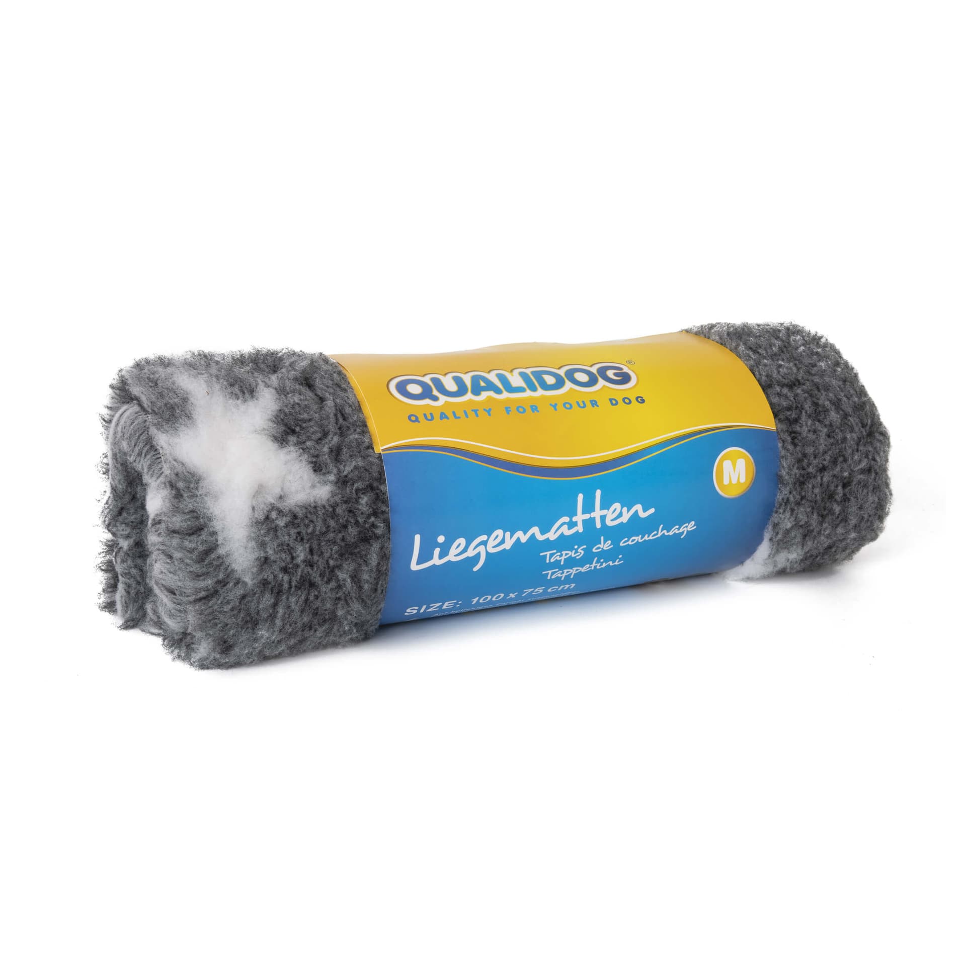 QUALIDOG Liegematte Anti-Slip Sterne & Pfoten