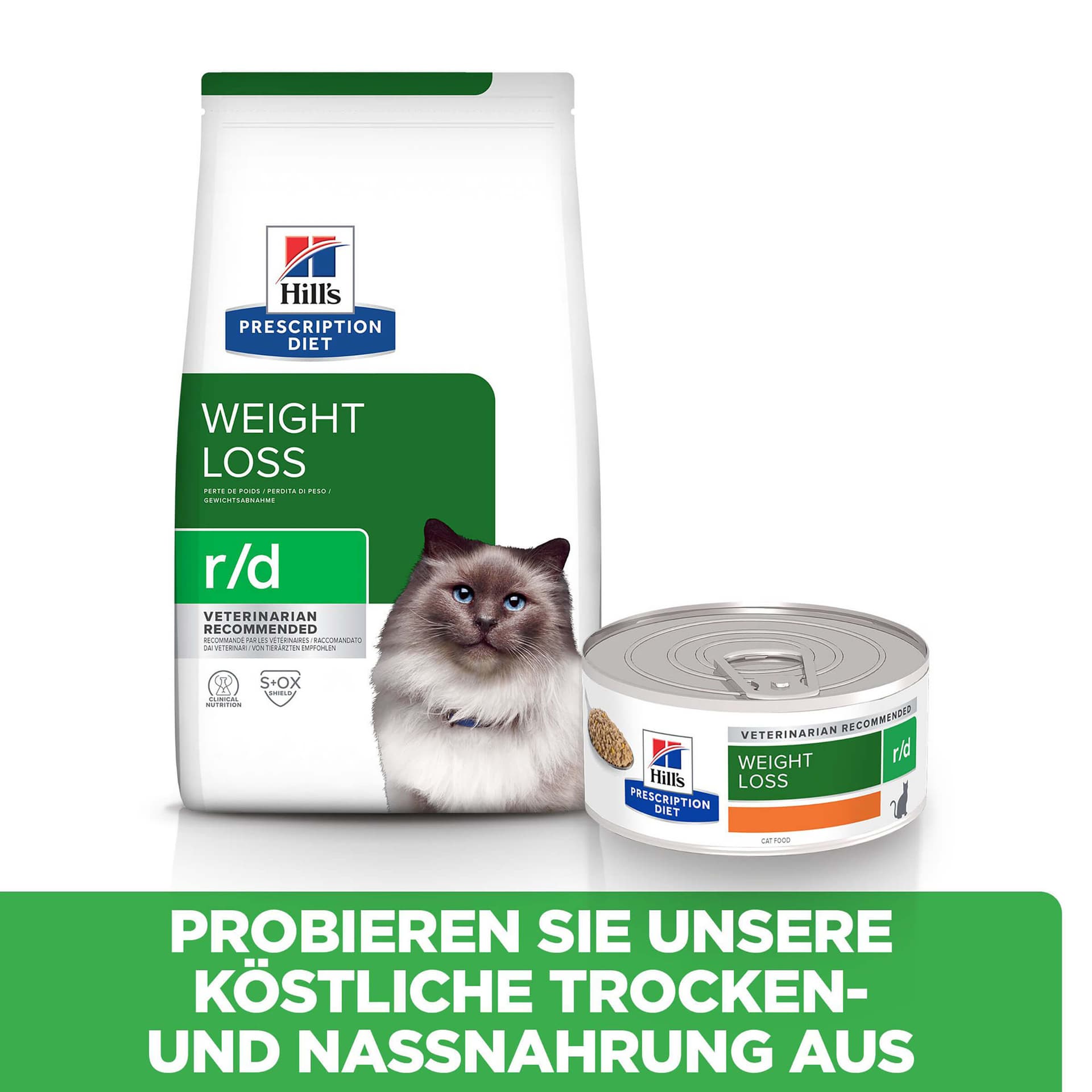 Katze Prescription Diet r/d Weight Loss