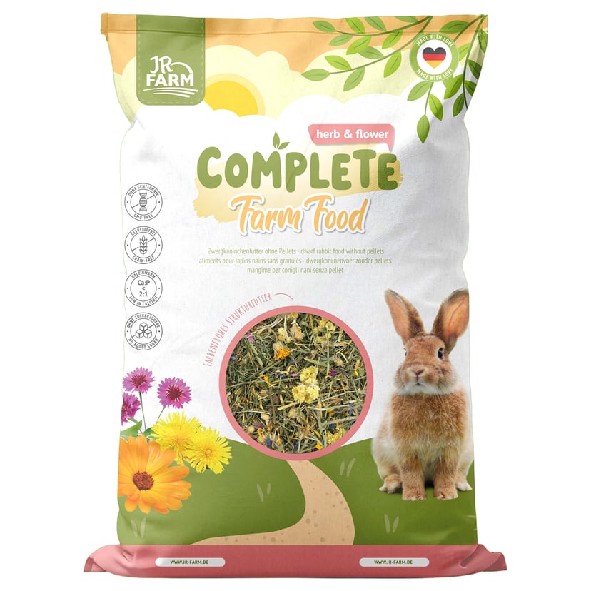 Complete Farm Food Zwergkaninchen Herb & Flower