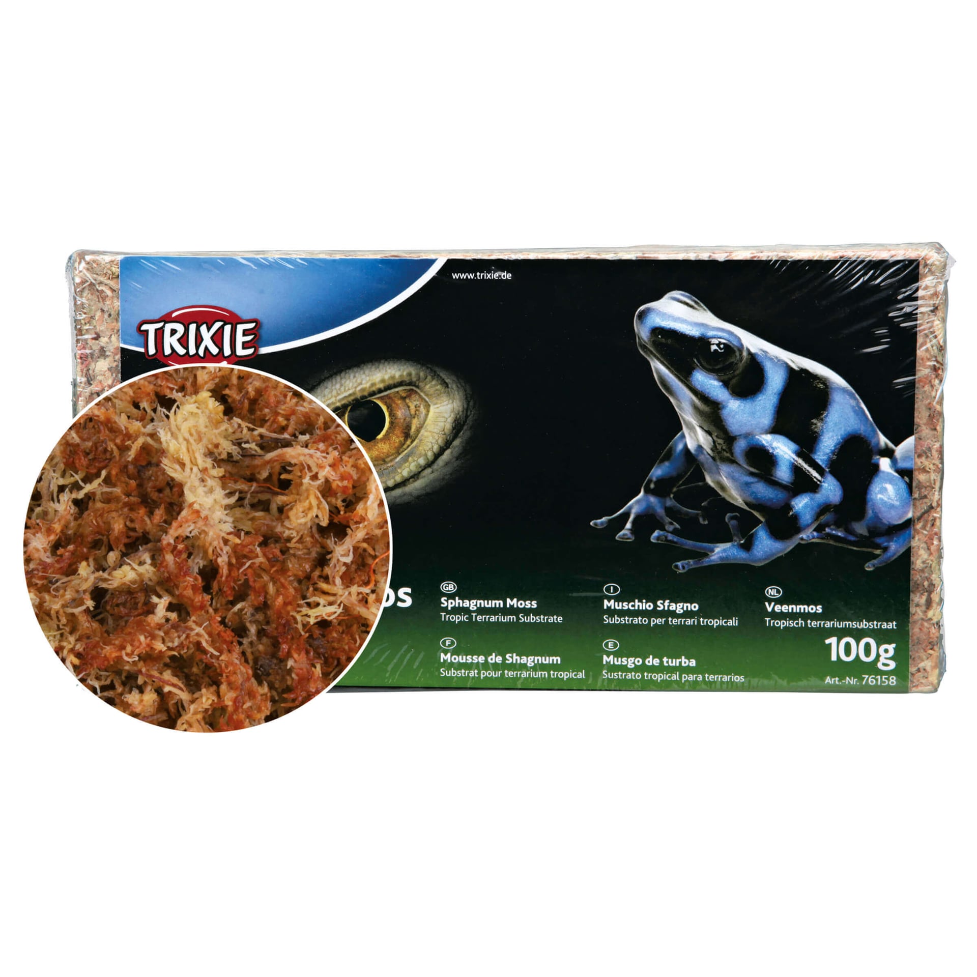 Asia-Moos tropisches Terrariensubstrat