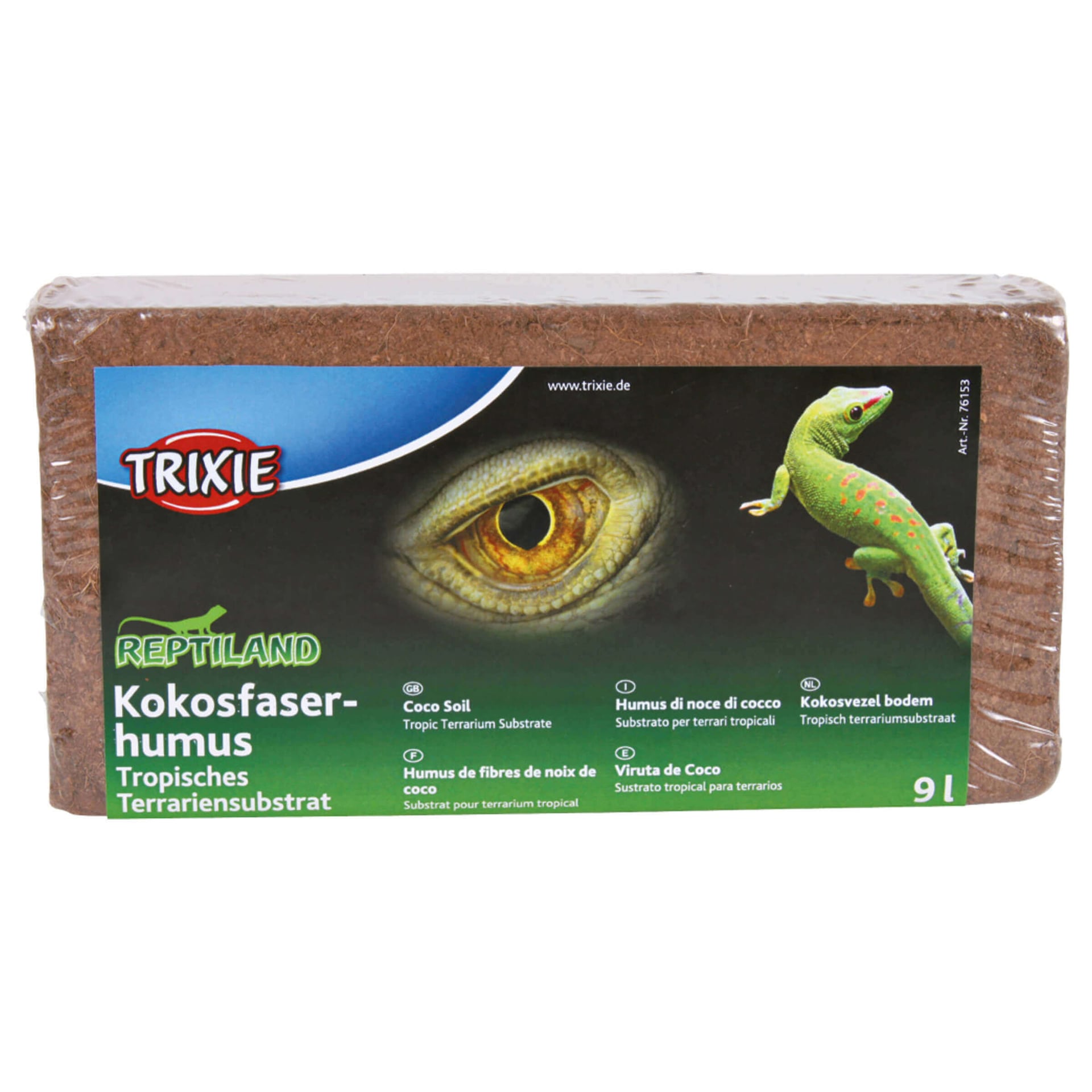 Bodengrund Kokosfaserhumus für Terrarien