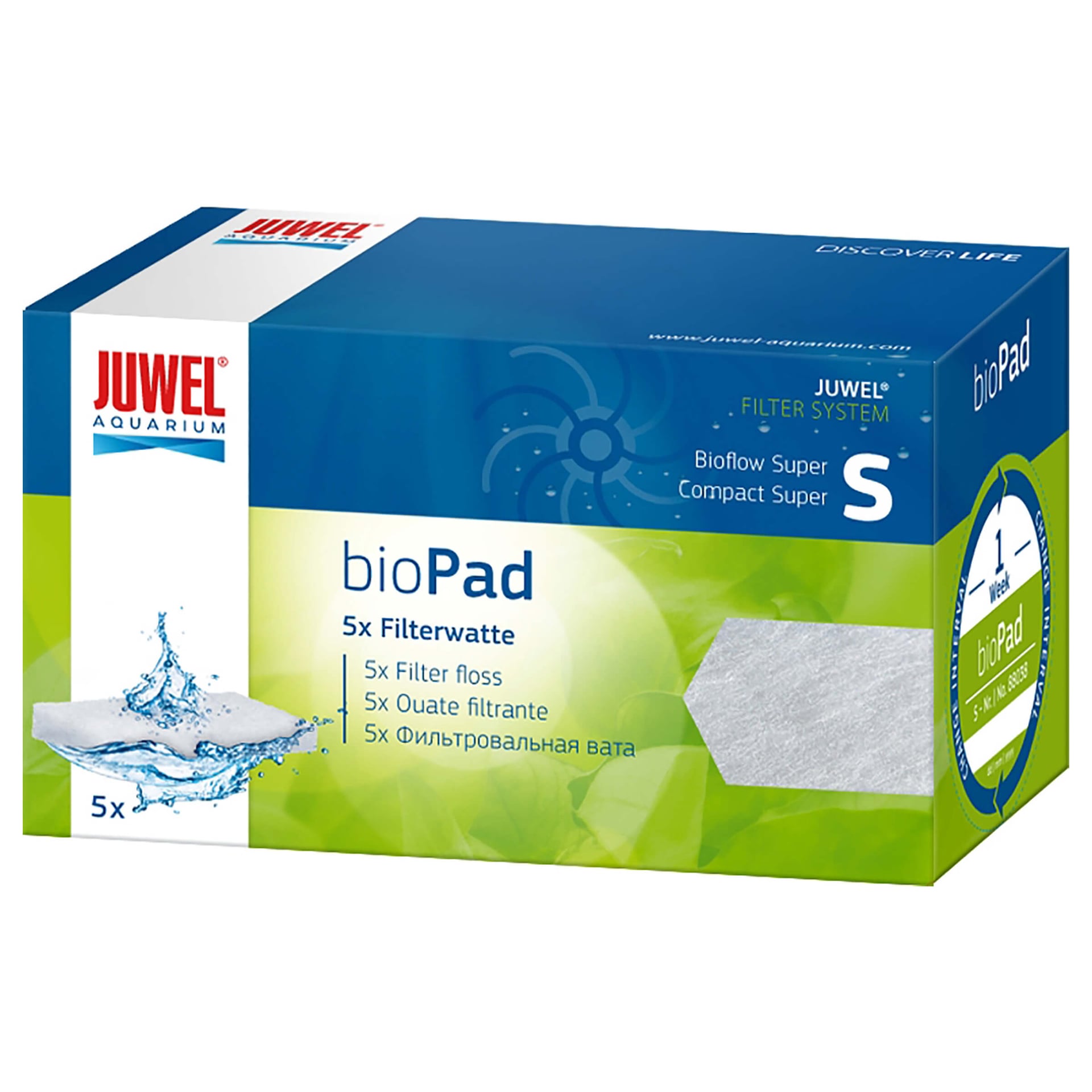 Filterwatte zu Bioflow