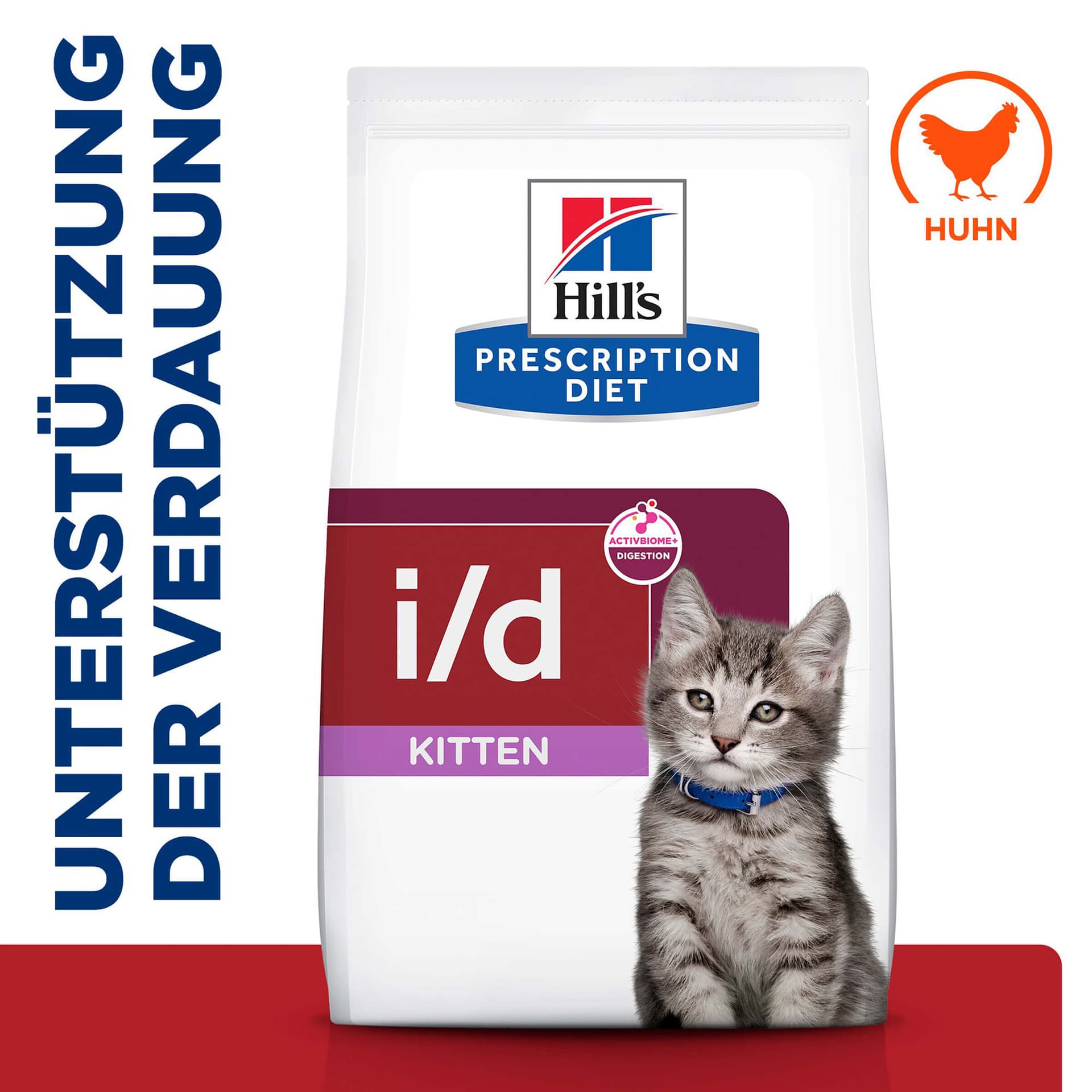 Hills Katze Trockenfutter PD i/d Digestive Care Kitten Huhn 3kg