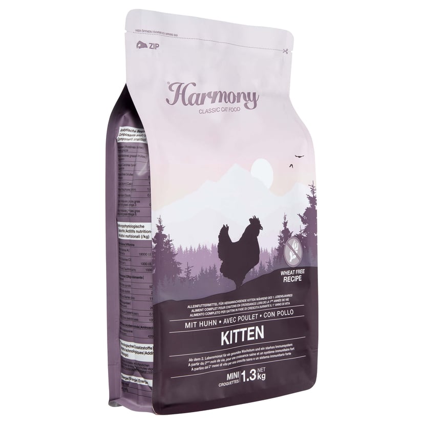 Cat Classic Kitten mit Huhn