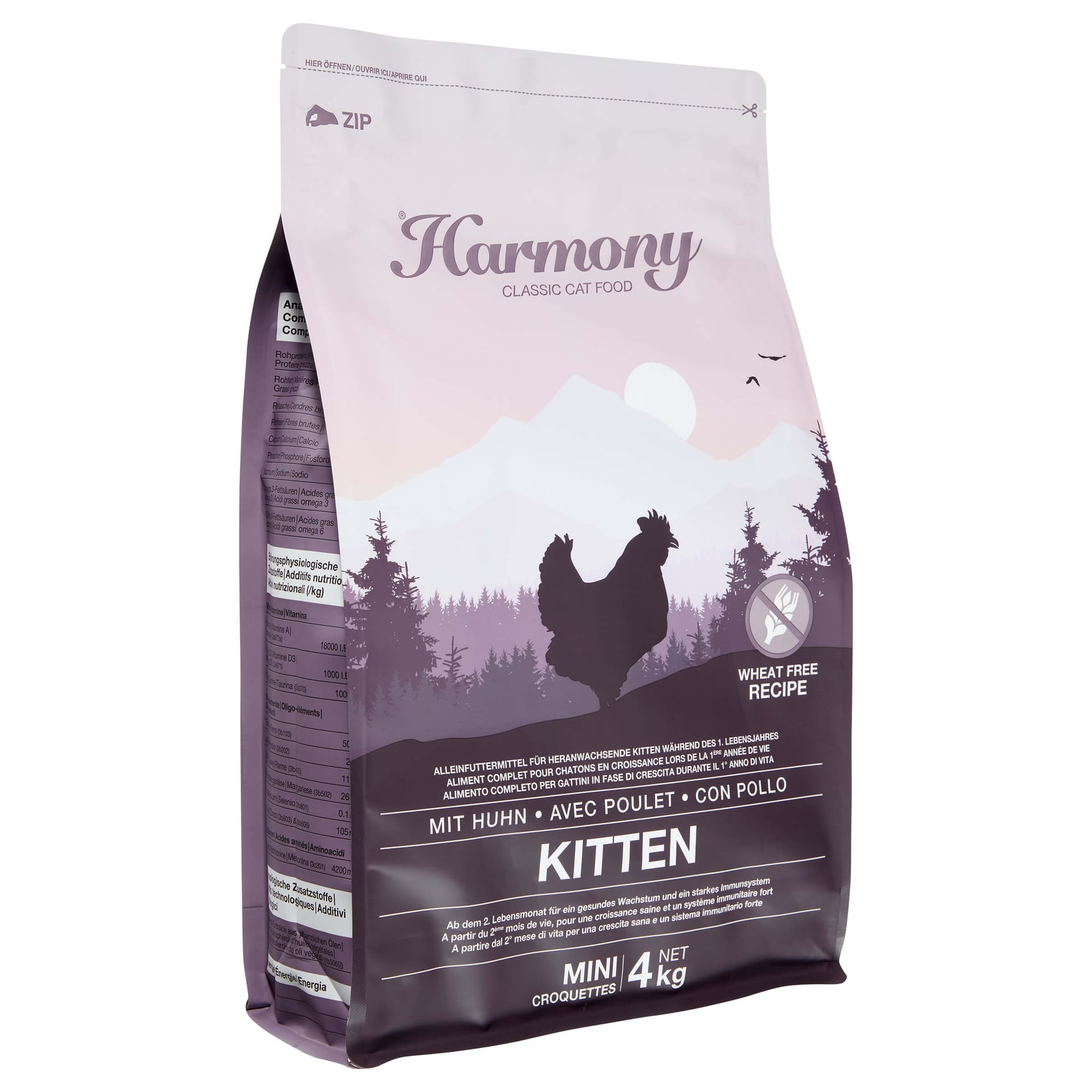 Cat Classic Kitten mit Huhn