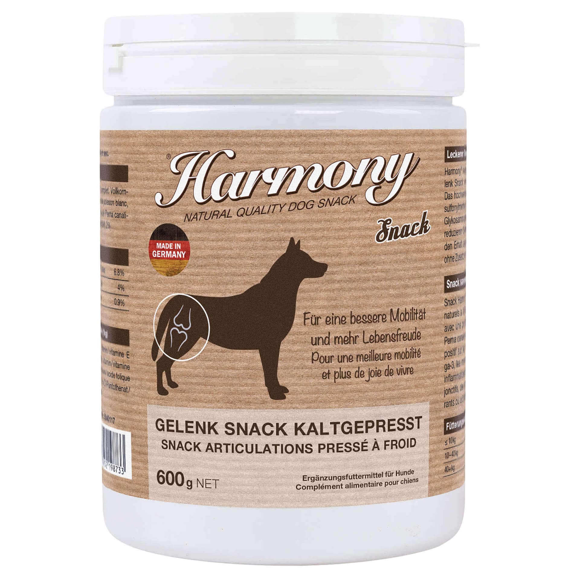 Dog Natural Gelenk Snack Kaltgepresst