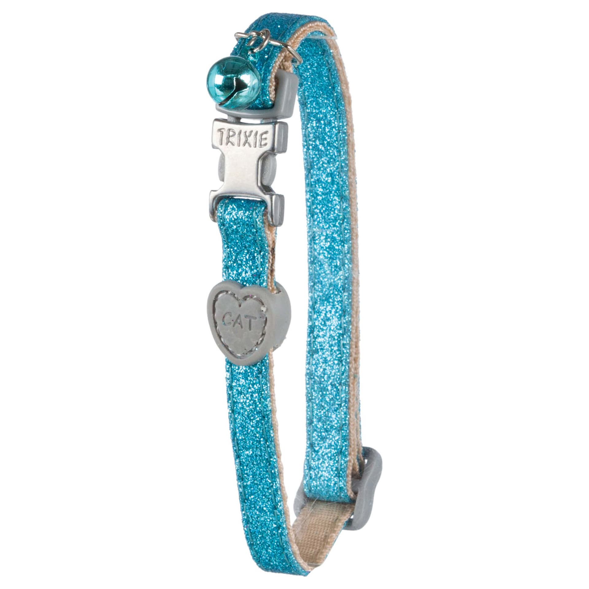 Katzenhalsband Glitzer Uni