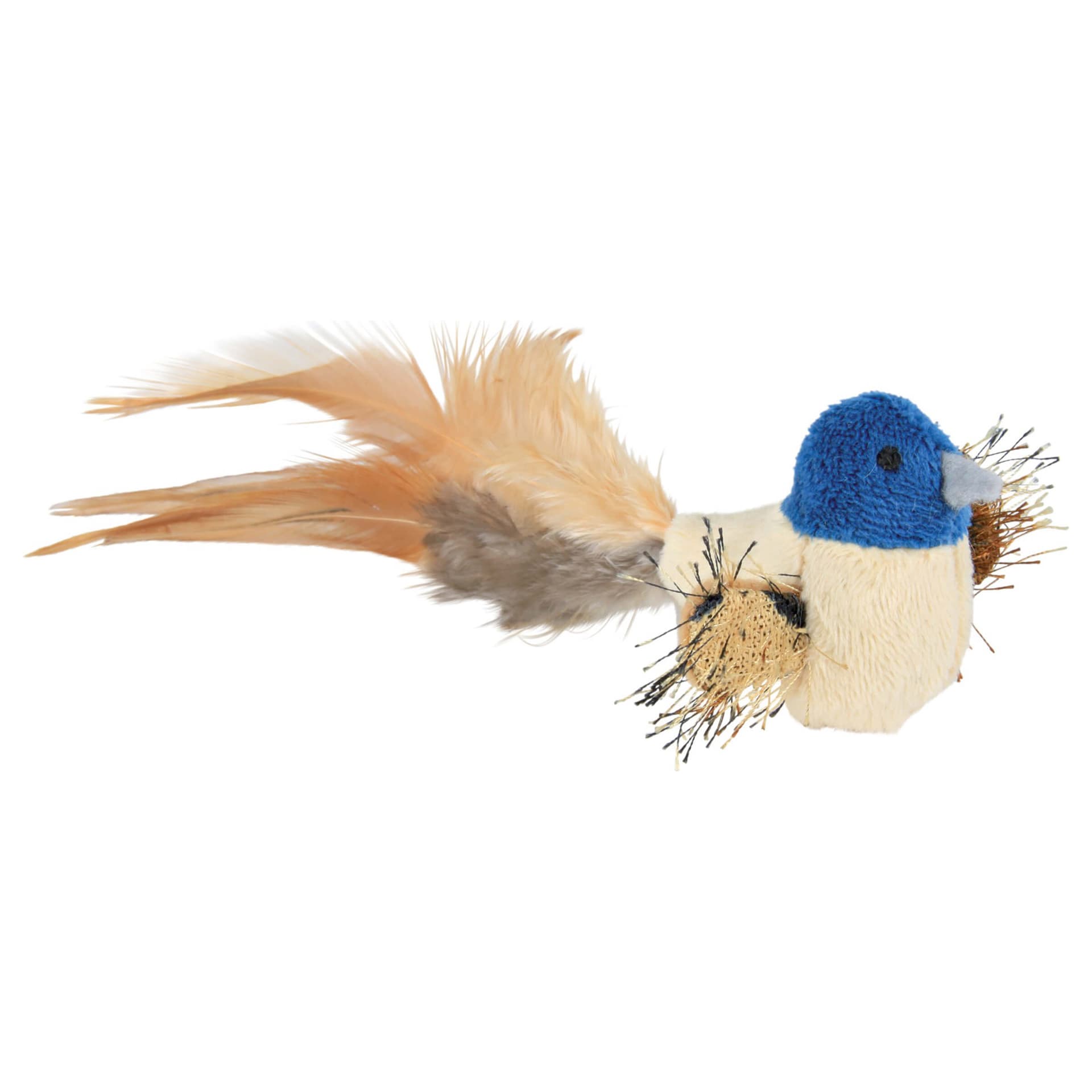 Vogel mit Federn Plüsch