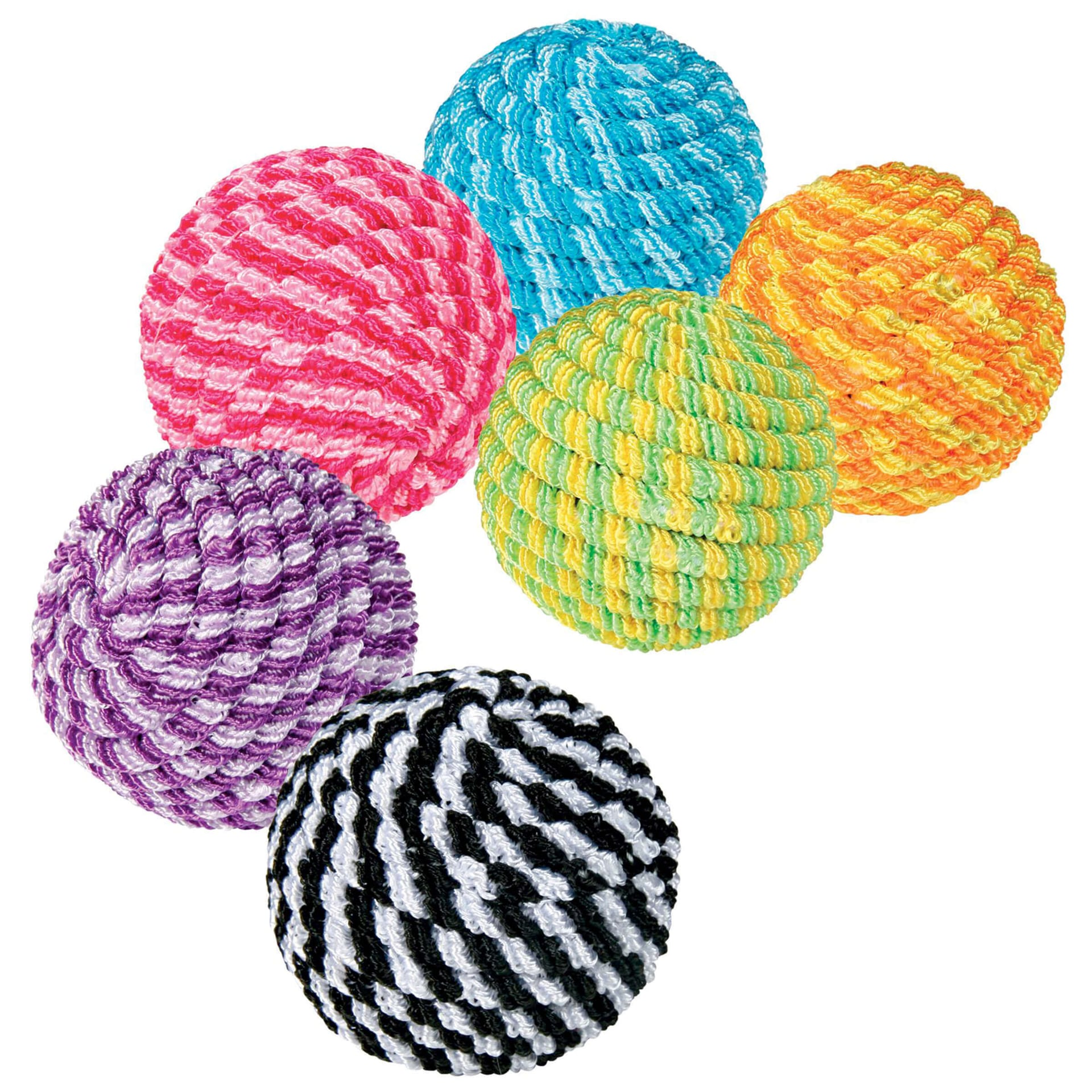 Spiralspielbälle Katzenspielzeug
