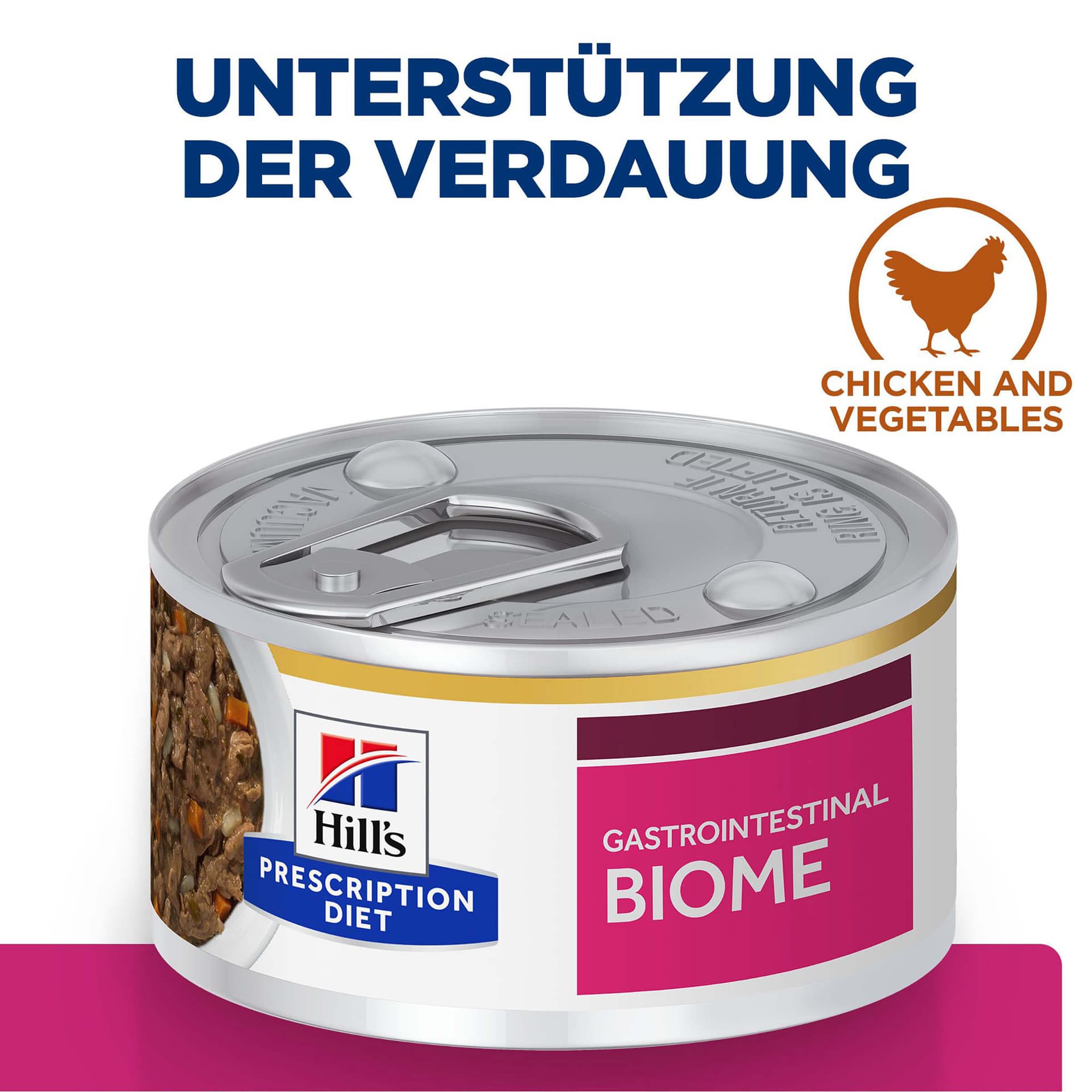 Katze Prescription Diet Gastrointestinal Biome Ragout mit Huhn & Gemüse