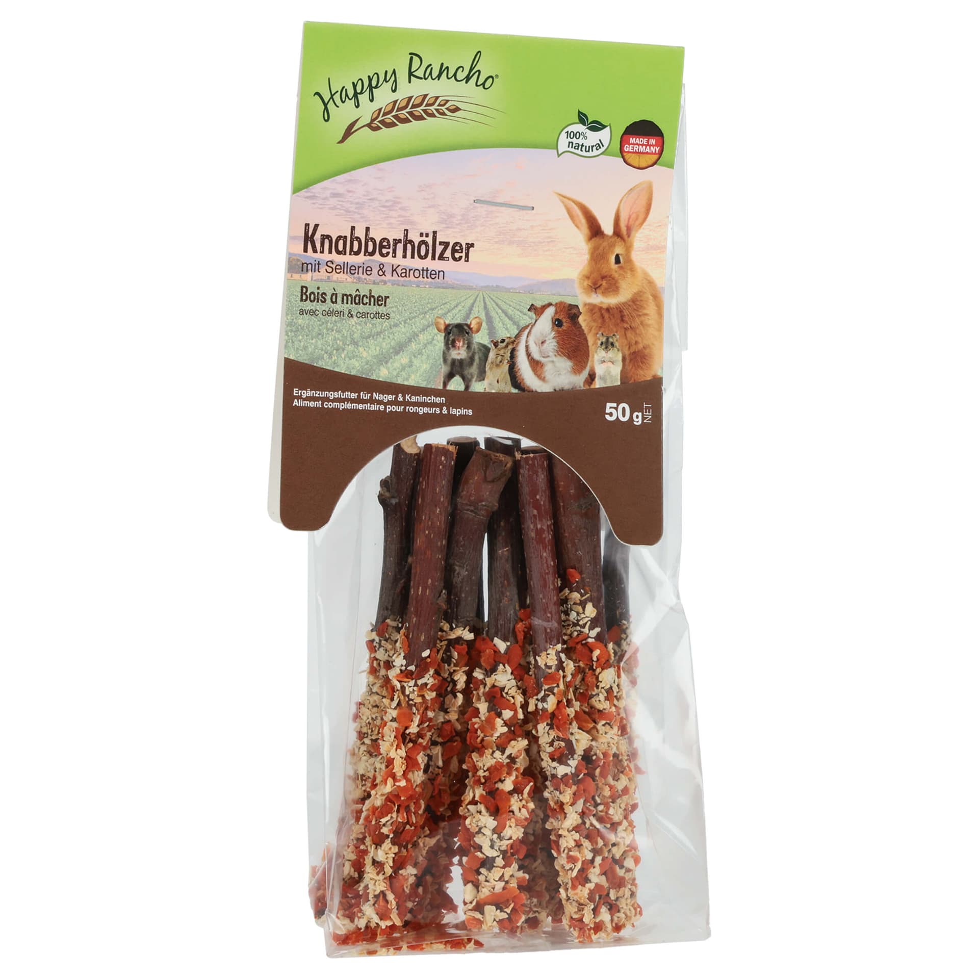 Knabberhölzer Sellerie & Karotten