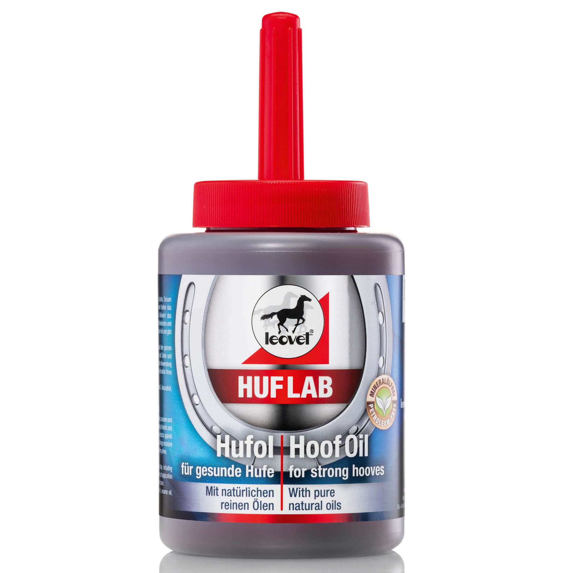 Huföl mit Pinsel