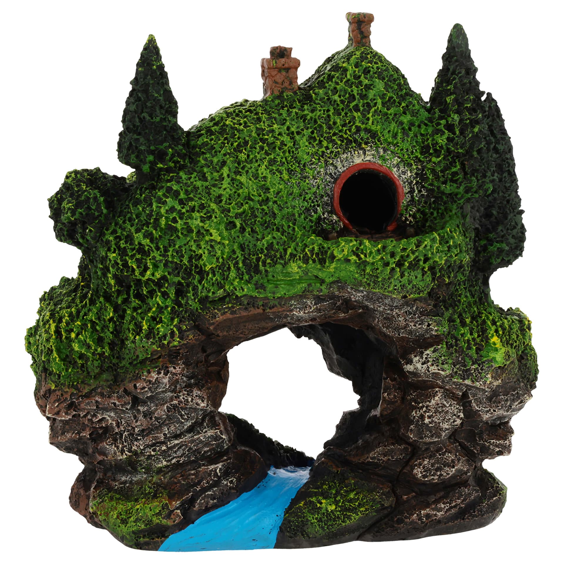 Aquariumdekoration Hobbit-Haus