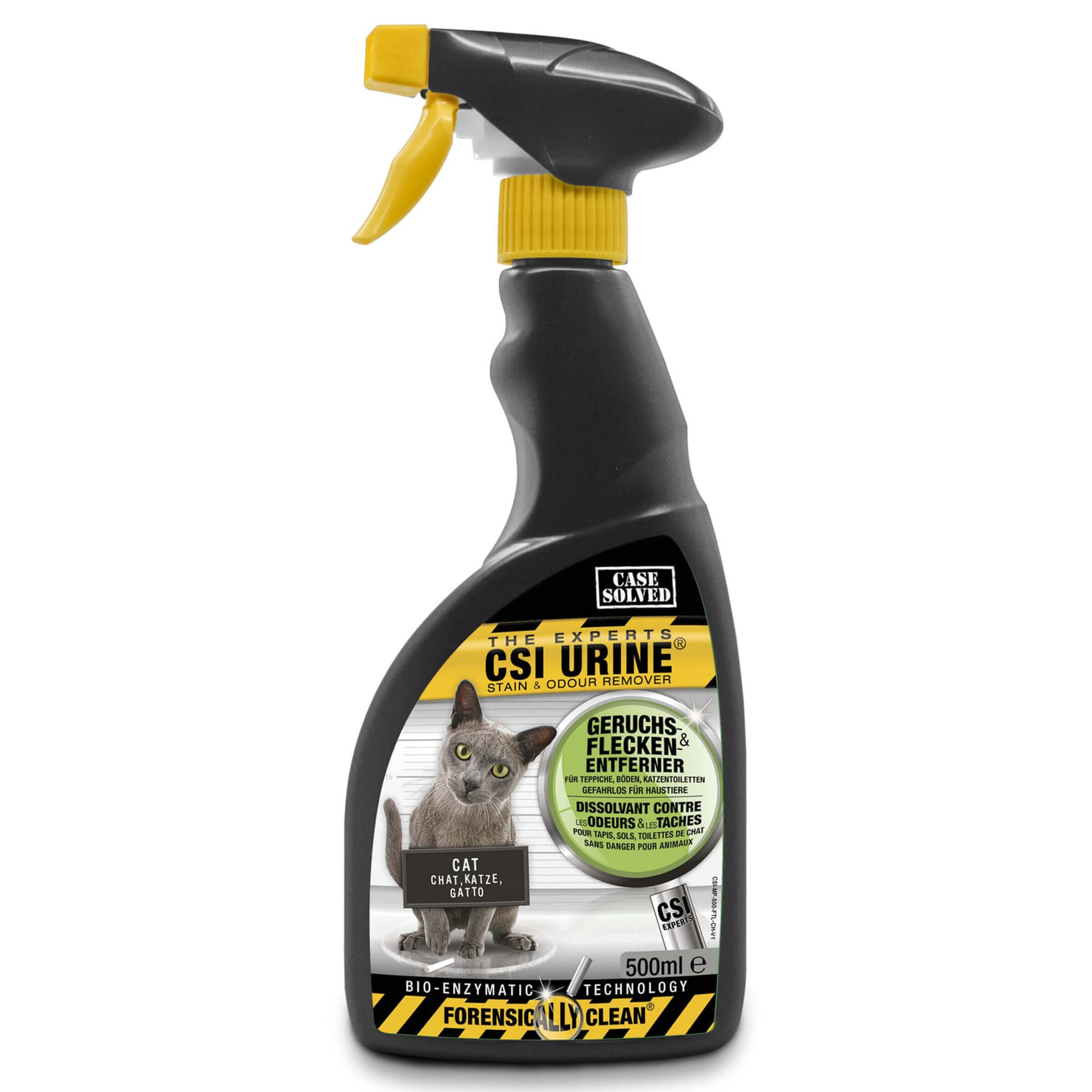 Reinigungsspray Katze