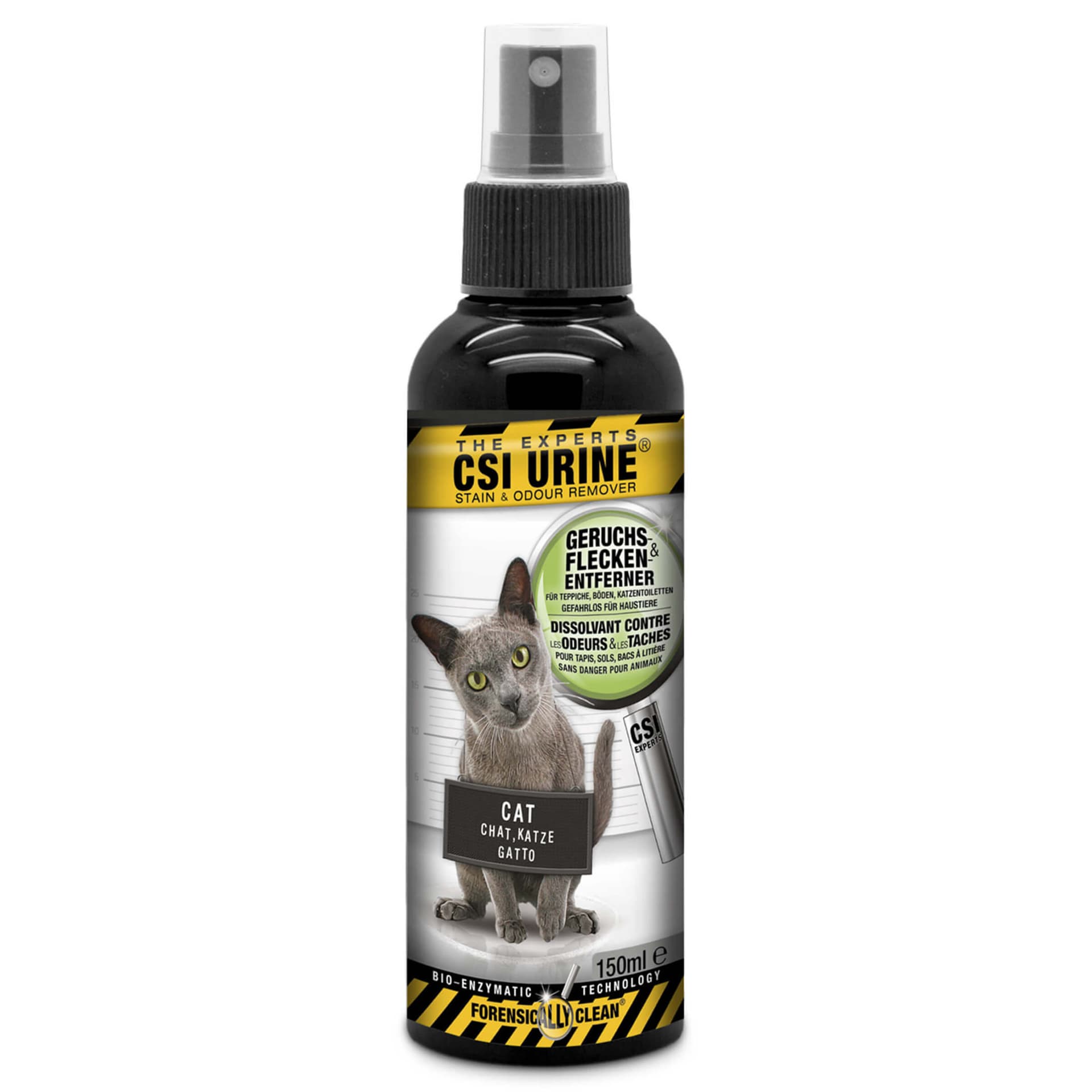 Reinigungsspray Katze