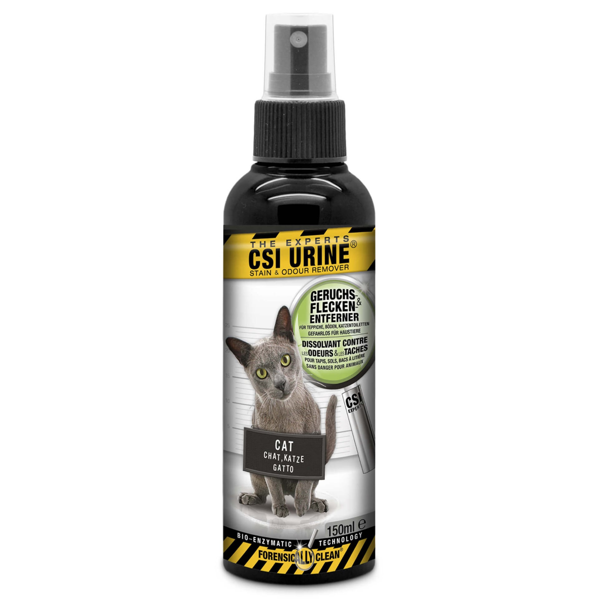 Reinigungsspray Katze