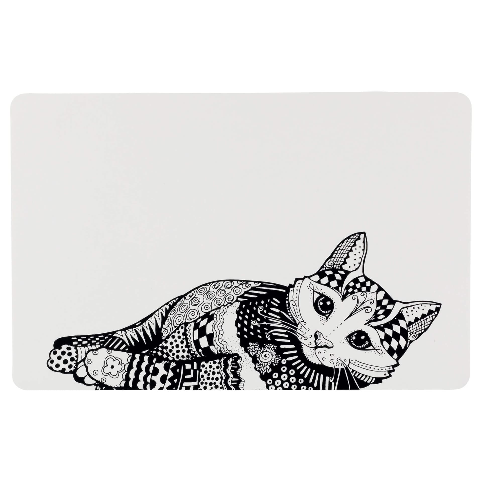 Napfunterlage Zentangle