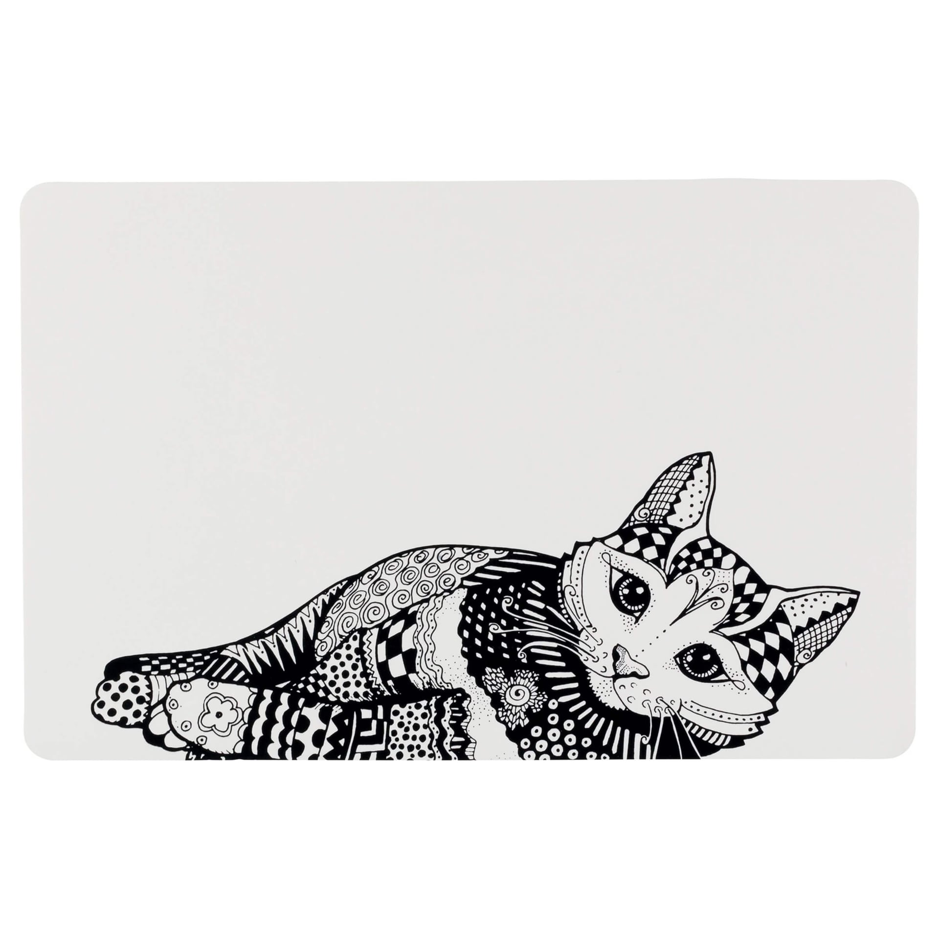 Napfunterlage Zentangle