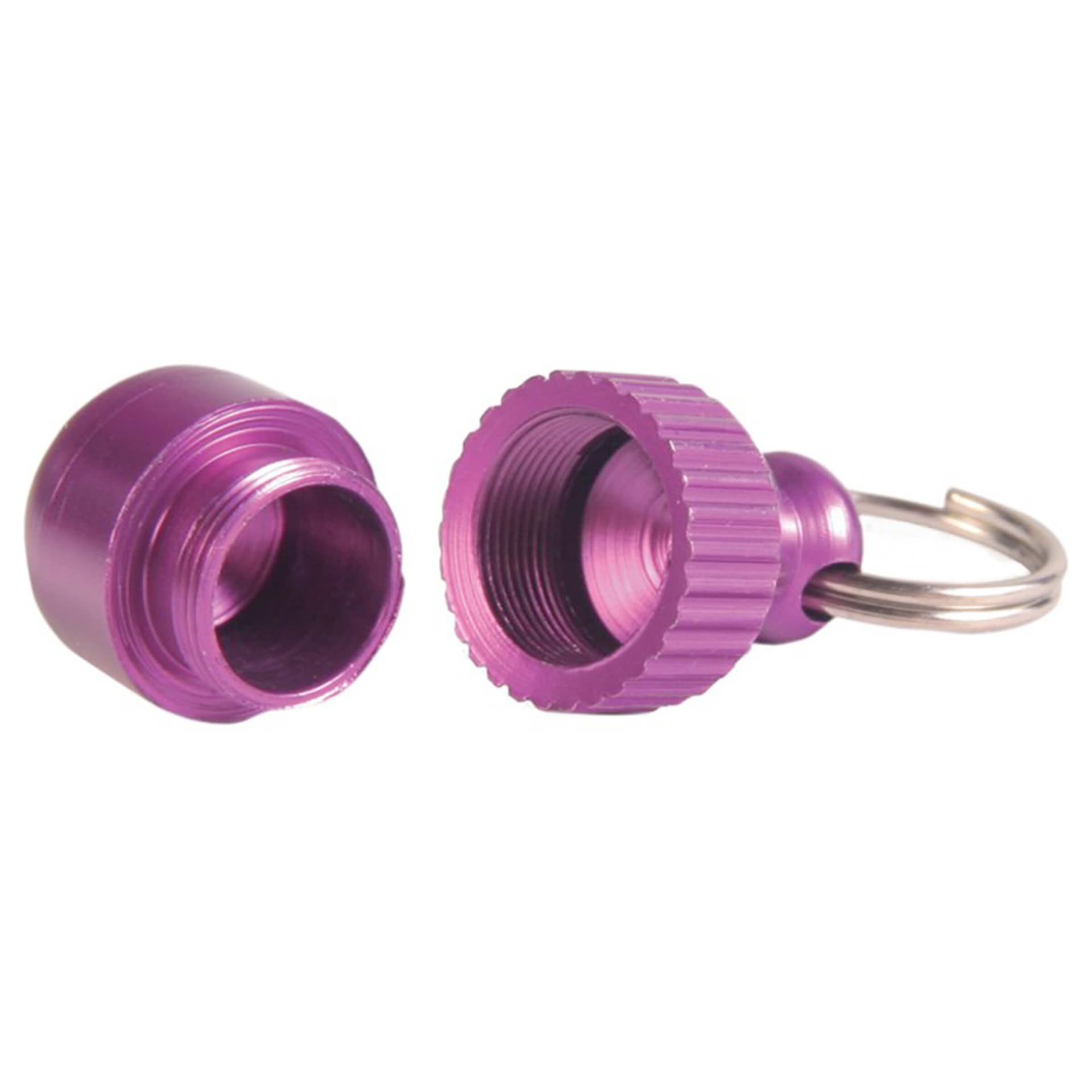 Adressanhänger mit Ring Metall