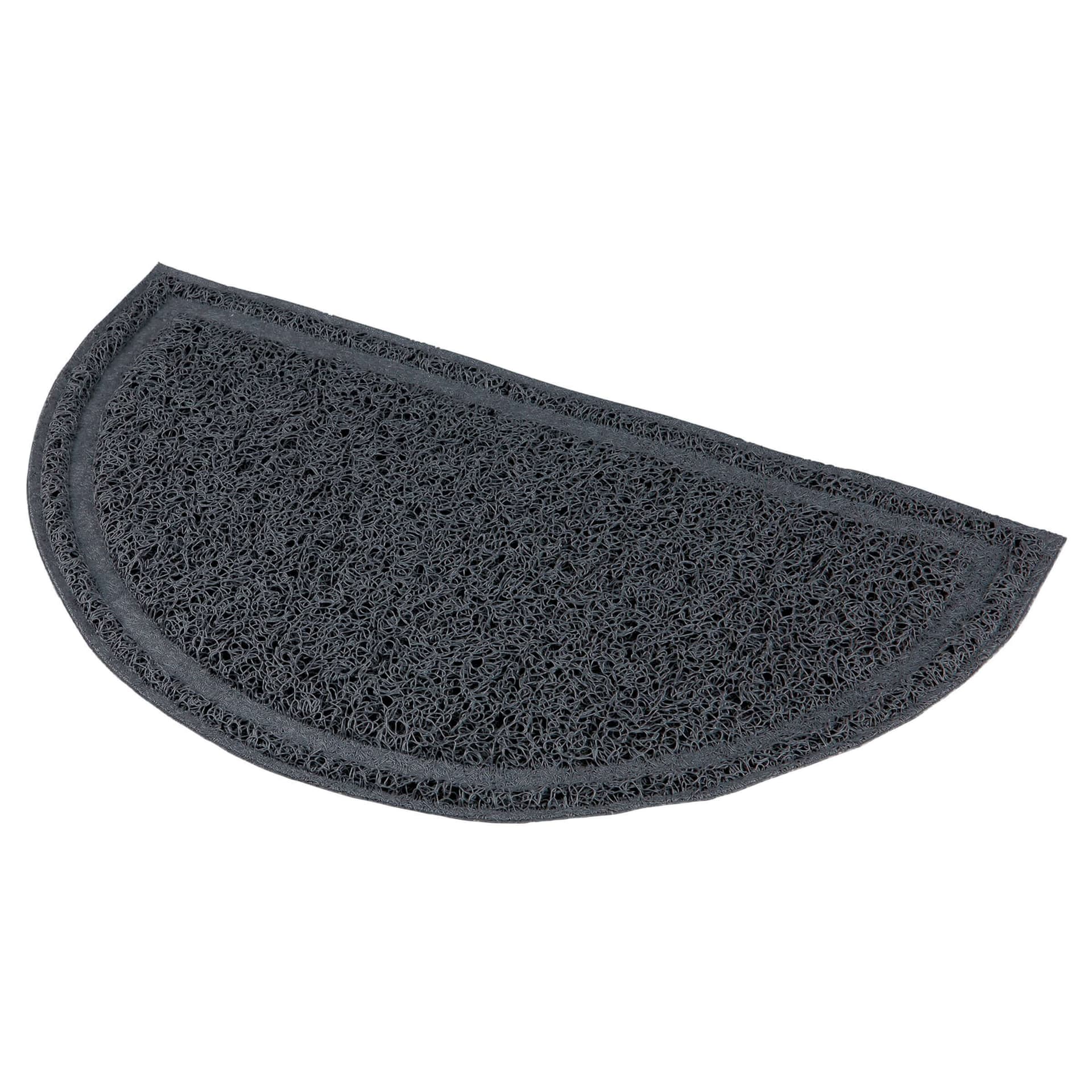 Katzentoilettenvorleger halbrund