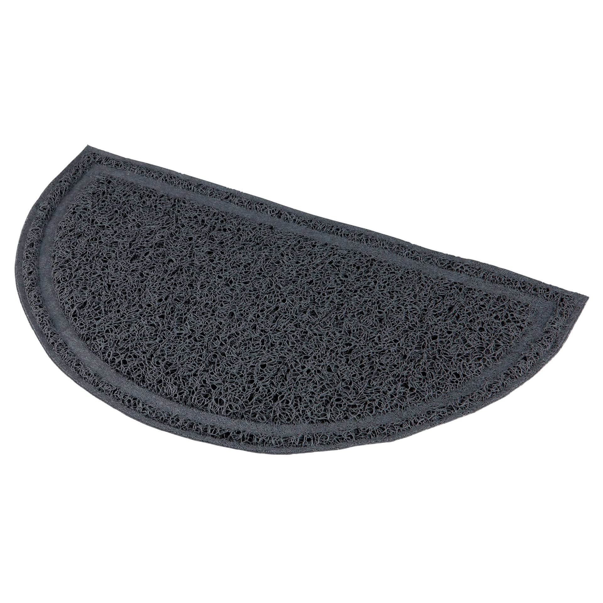 Katzentoilettenvorleger halbrund