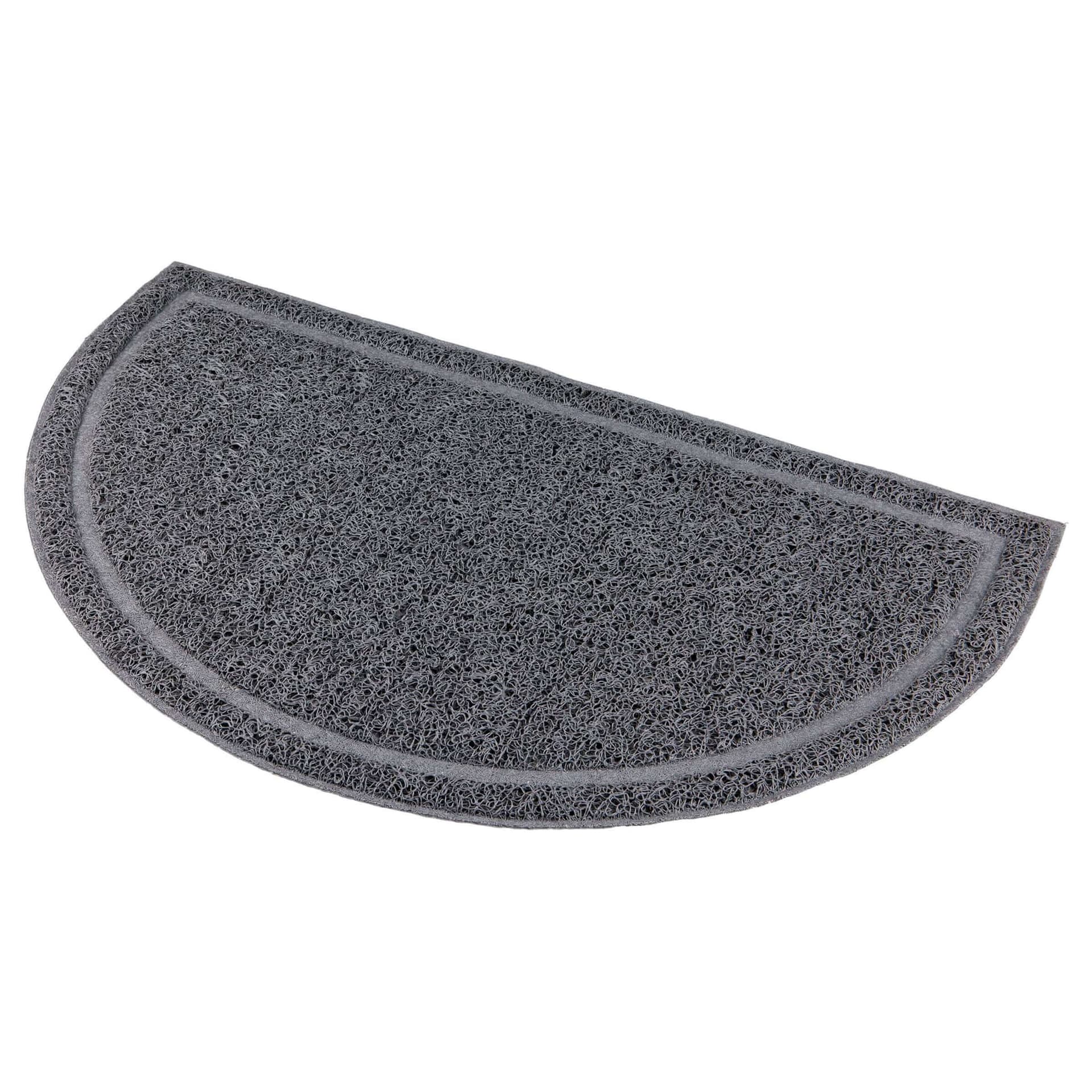 Katzentoilettenvorleger halbrund